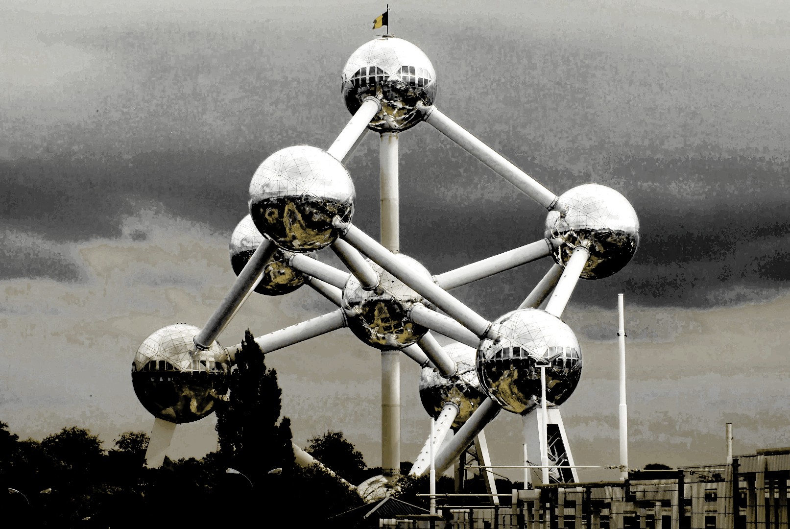 EWIV Europäische Wirtschaftliche Interessenvereinigung Atomium Brüssel EU-Kooperation Symbol