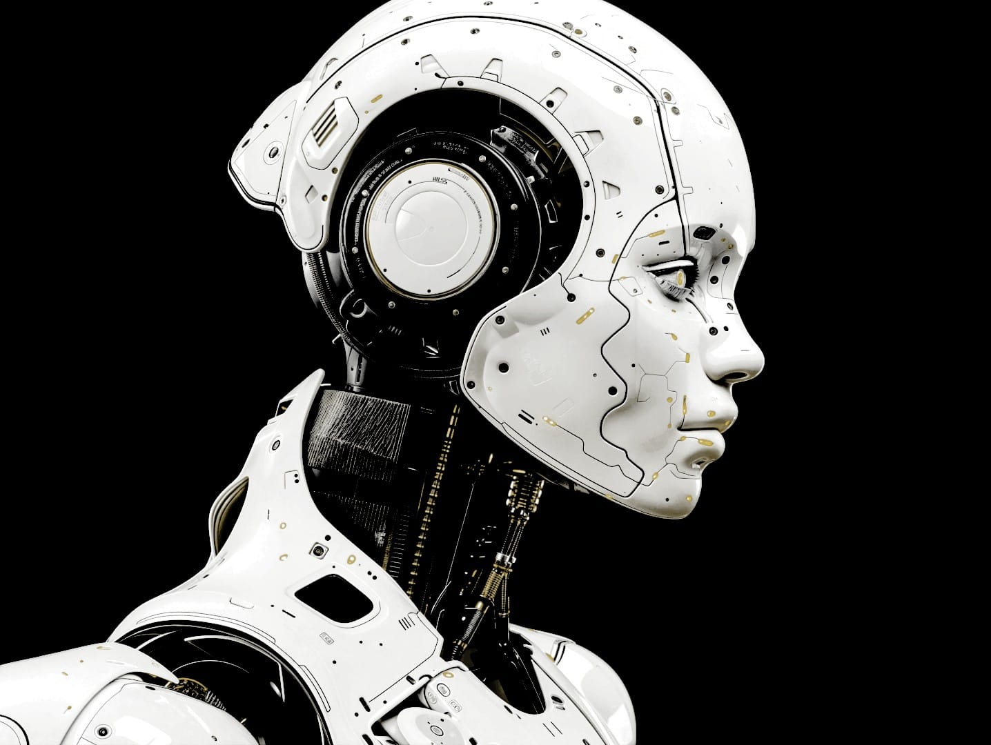 KI Marketing Tool 2024: Futuristischer Roboter symbolisiert revolutionäre Reichweiten-Technologie